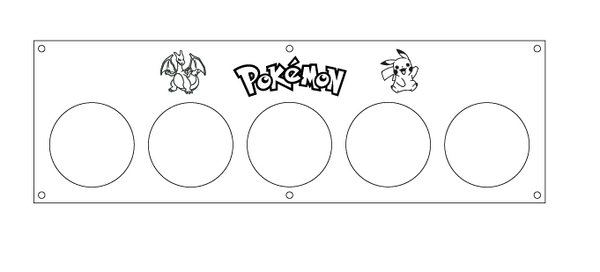 Cadre de protection pour jetons Pokémon