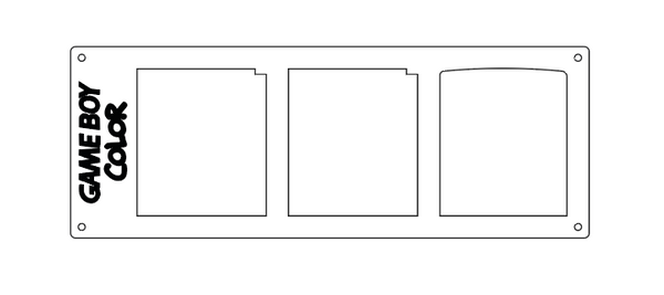 Cadre de protection pour cartouches Game Boy/ Game Boy Color