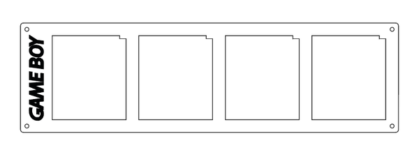 Cadre de protection pour cartouches Game Boy/ Game Boy Color