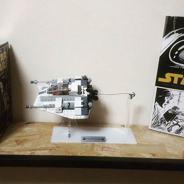 Lego Diorama 75049 Snowspeeder Support