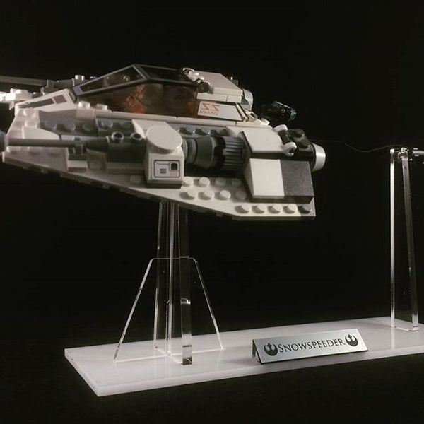 Lego Diorama 75049 Snowspeeder Support