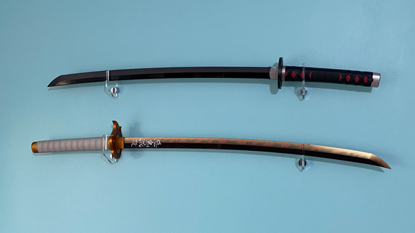 Paire de supports muraux pour Katana / Épée