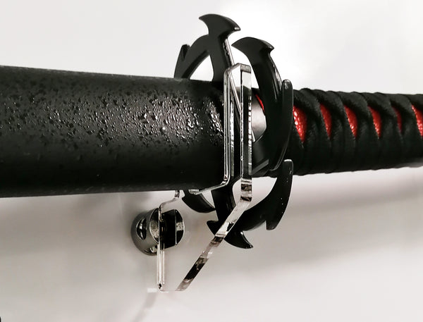 Paire de supports muraux pour Katana / Épée