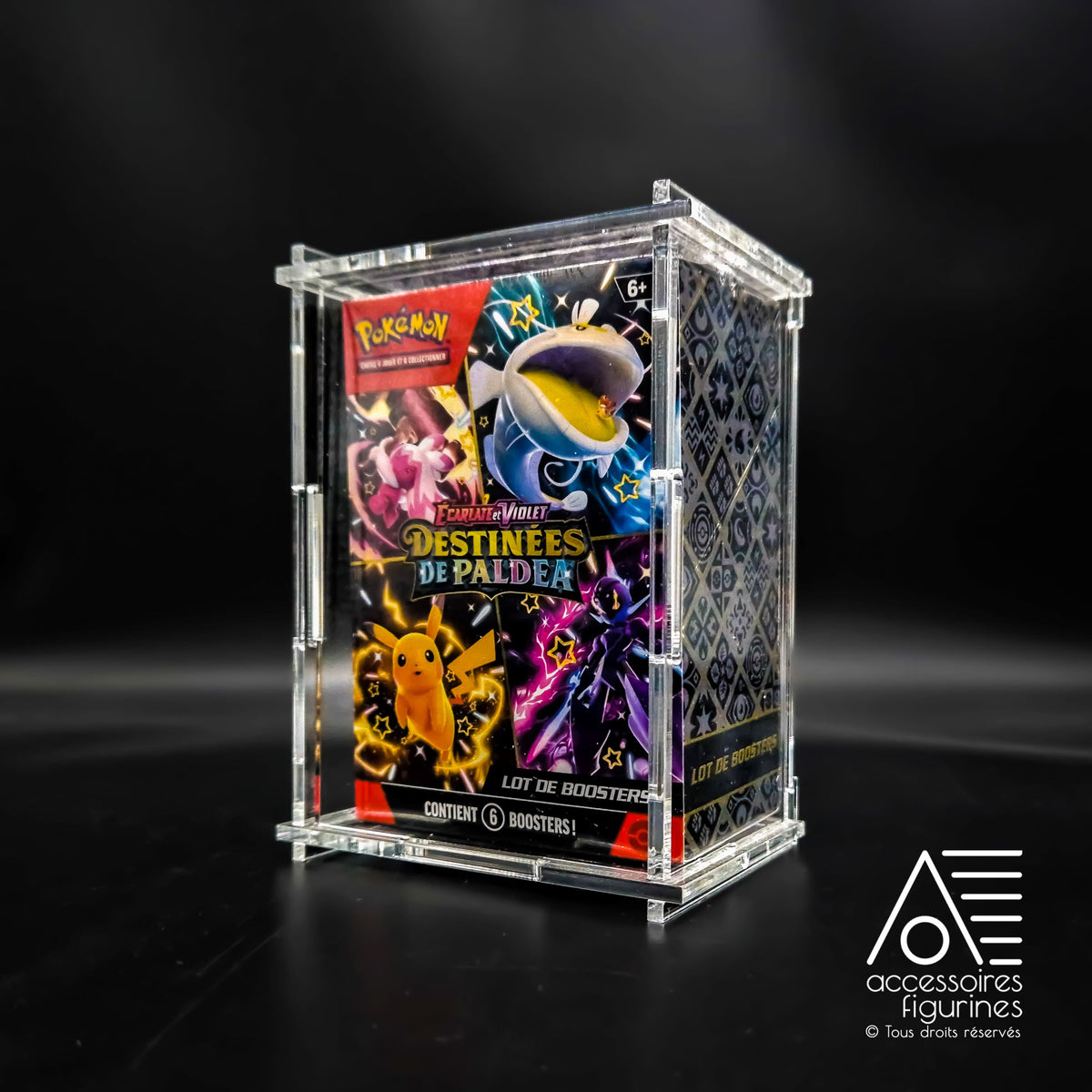 Boîte De Protection Pour Bundle 6 Boosters - Pokémon – Acrylis