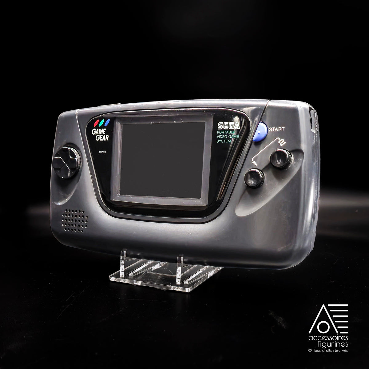 Console Portable SEGA Game Gear Noir Avec Accessoires - Collection - Zone Libre