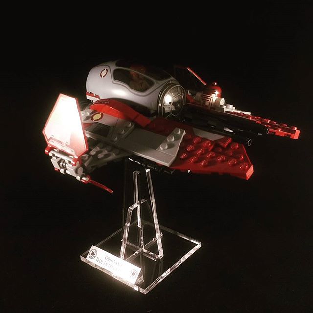 Support Lego 75135, 75168 & 75038 Jedi interceptor et Starfighter Obi- –  Accessoires-Figurines