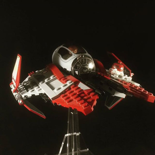 Support Lego Jedi interceptor et Starfighter Obi-Wan, Anakin et Yoda 75135, 75168 & 75038