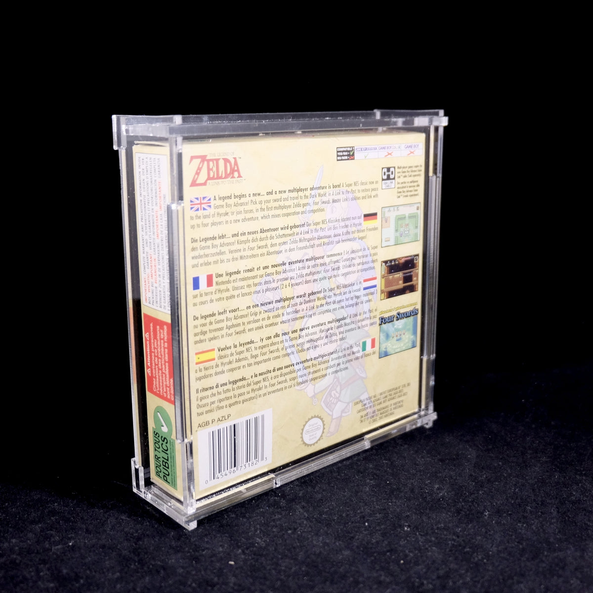 Boîte de protection pour console Game Boy Advance – Accessoires
