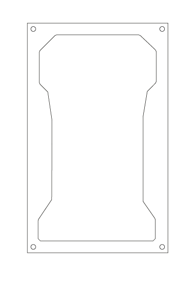 Cadre de protection pour booster carton EV09
