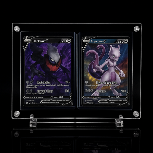 Cadre de protection pour carte sous toploader