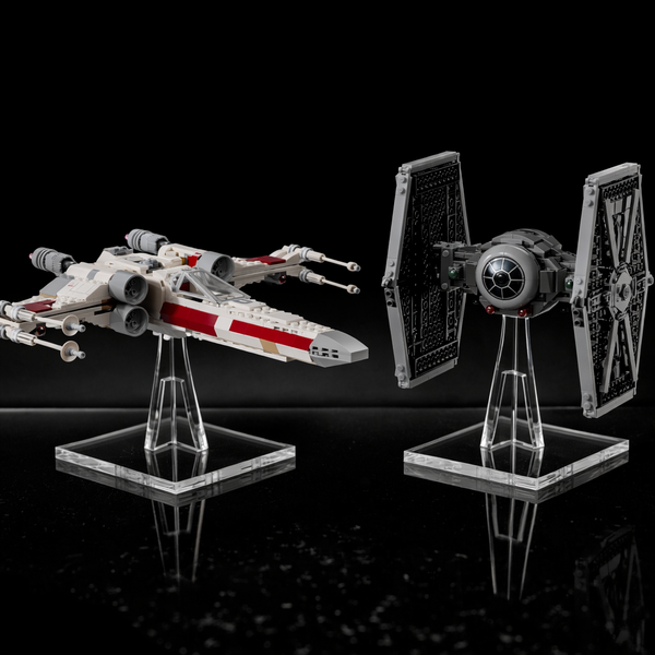 Support pour Lego Tie Fighter + X Wing 75393