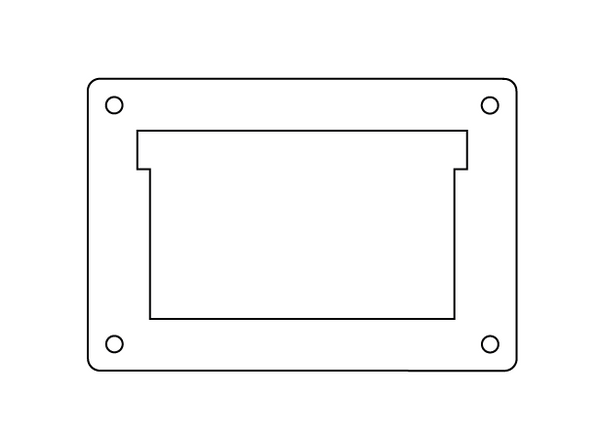 Cadre de protection pour cartouches Game Boy Advance