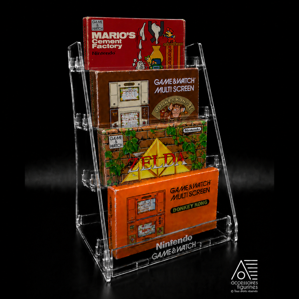 Présentoir jeux Game & Watch