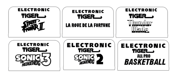 Unterstützt Tiger Electronics (alle Modelle)