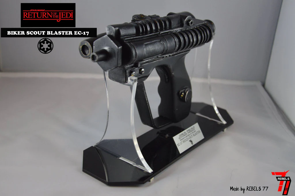 Support pour Blaster EC 17 Biker Scout Accessoires Figurines
