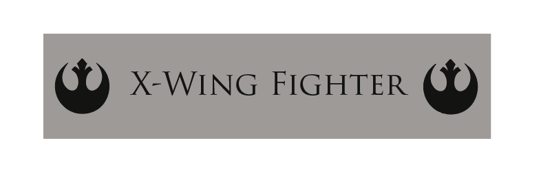 Support Lego X-Wing 7140, 9493, 10240, 75102, 75149 et 75301