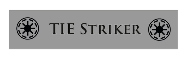 Support pour Lego Tie Striker 75154