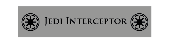 Support Lego Jedi interceptor et Starfighter Obi-Wan, Anakin et Yoda 75135, 75168 & 75038