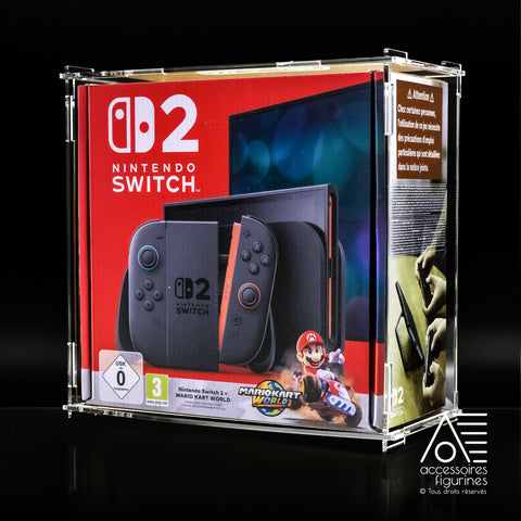 Boîte de protection pour console Switch 2 Mario Kart World
