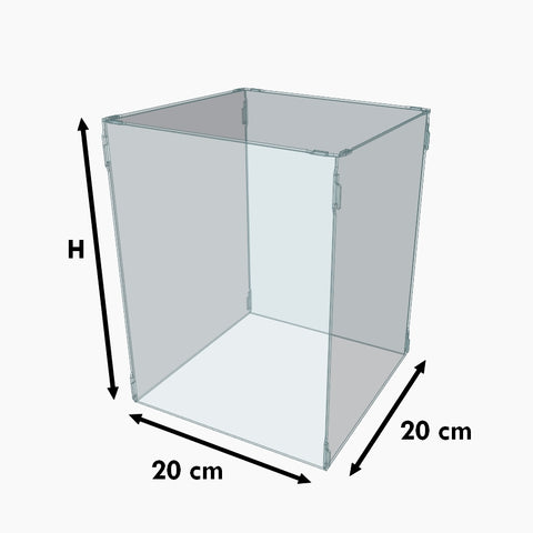 Campana base 20x20 cm (altura a medida)