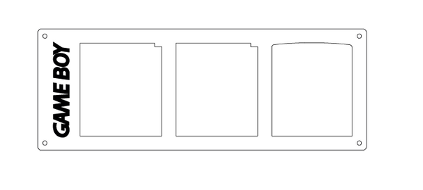 Cadre de protection pour cartouches Game Boy/ Game Boy Color