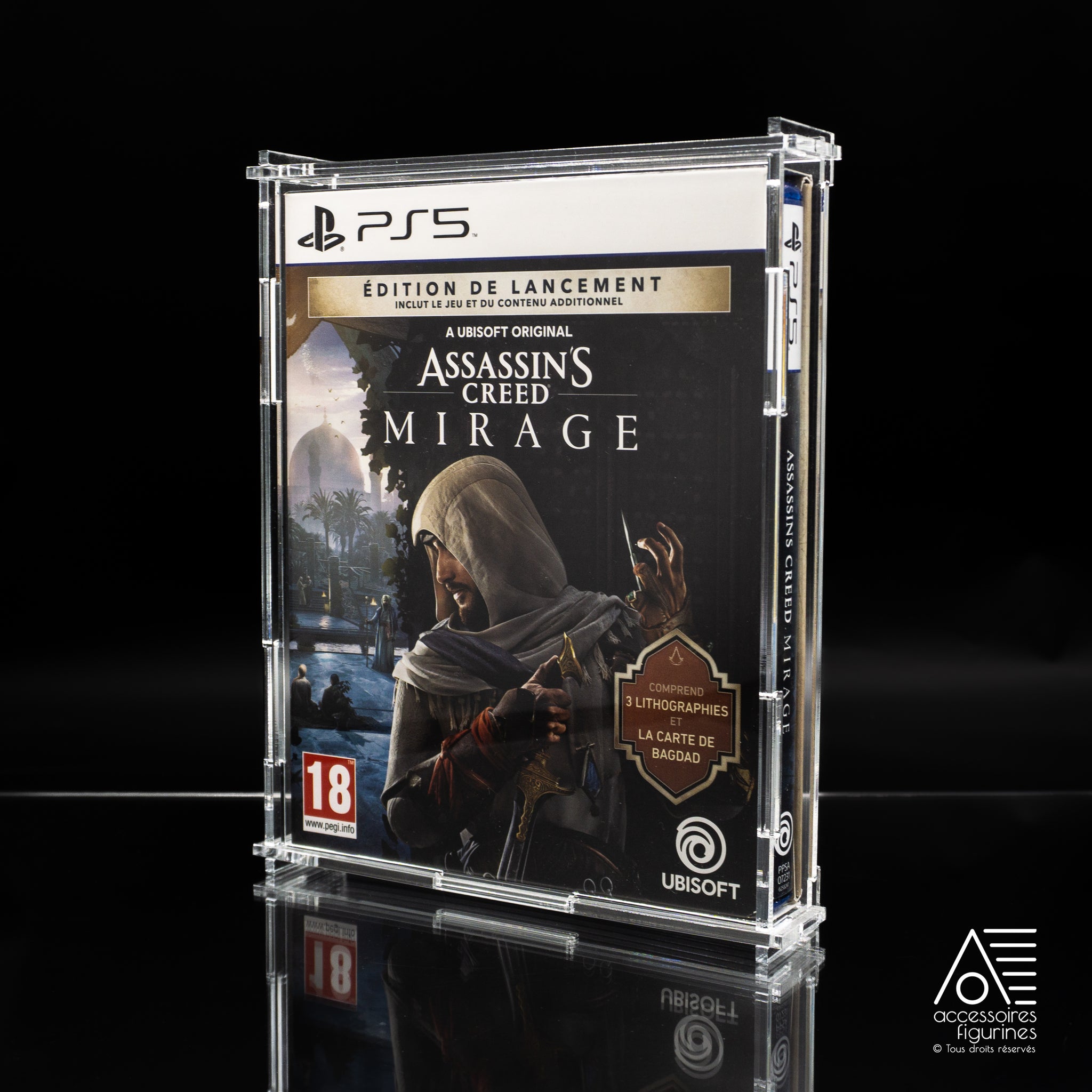 Boîte de protection pour jeux PS5 carton