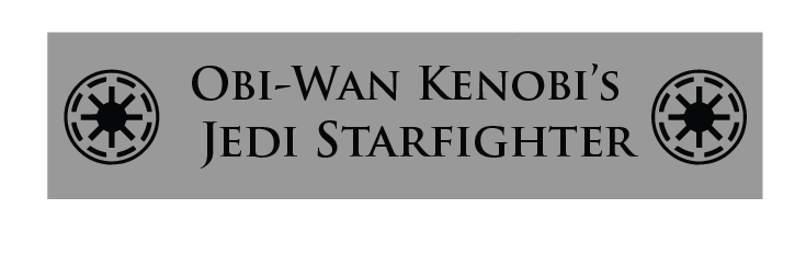 Support pour Lego Obi-Wan Kenobi's Jedi Starfighter 75333