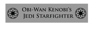 Support pour Lego Obi-Wan Kenobi's Jedi Starfighter 75333