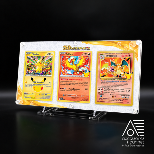 Cadre carte Pokémon 30ᵉ anniversaire