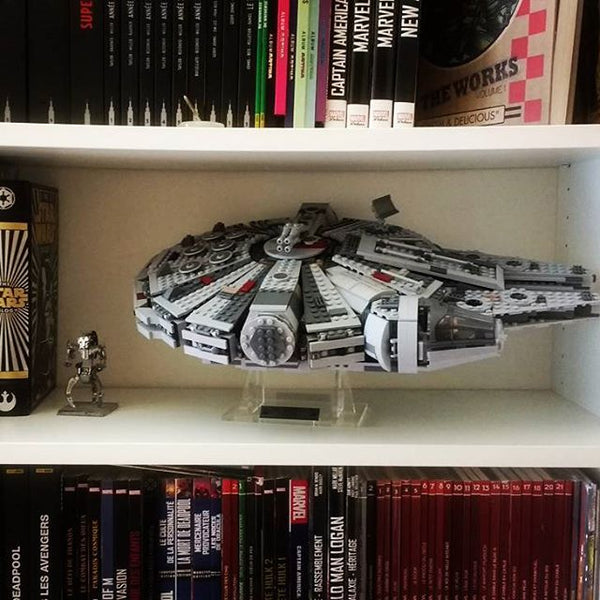 Support Lego Faucon Millenium 75105, 75212 et 7965