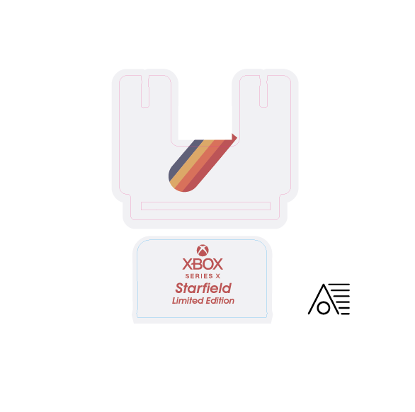 Support manette Xbox série X base colorée