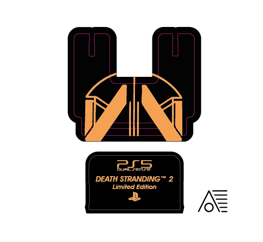 Support manette Playstation 5 base colorée