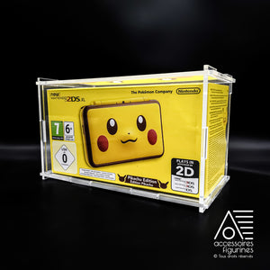 Boîte de protection pour console New 2DSXL Pikachu Edition