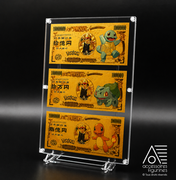 Cadre de protection pour vos billets collector (jusqu'à 6 billets)