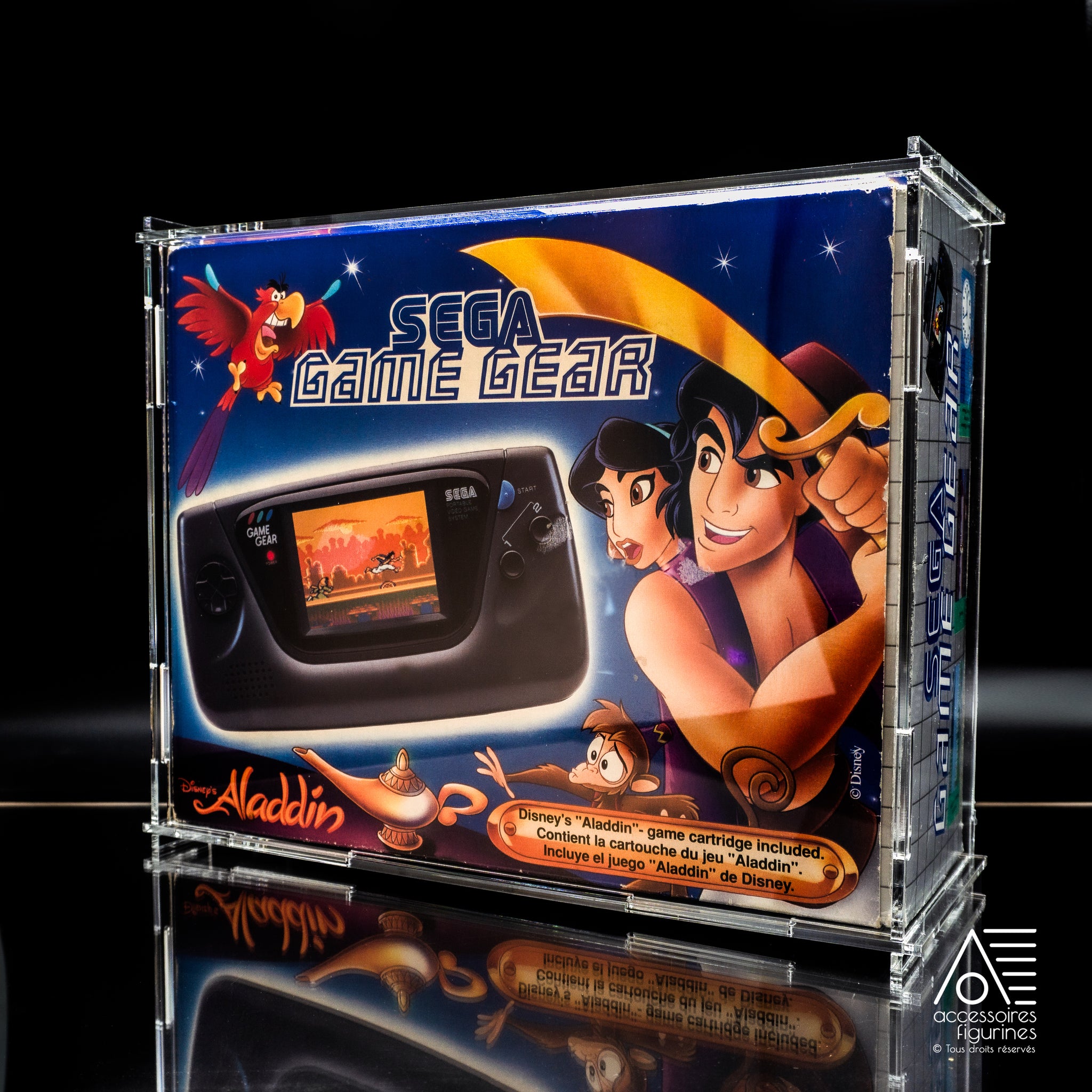 Boîte de protection pour console Game Gear Aladdin – Accessoires-Figurines