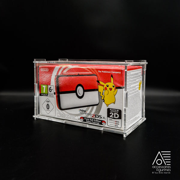 Boîte de protection pour console New 2DSXL Pikachu Edition/ Pokéball Edition