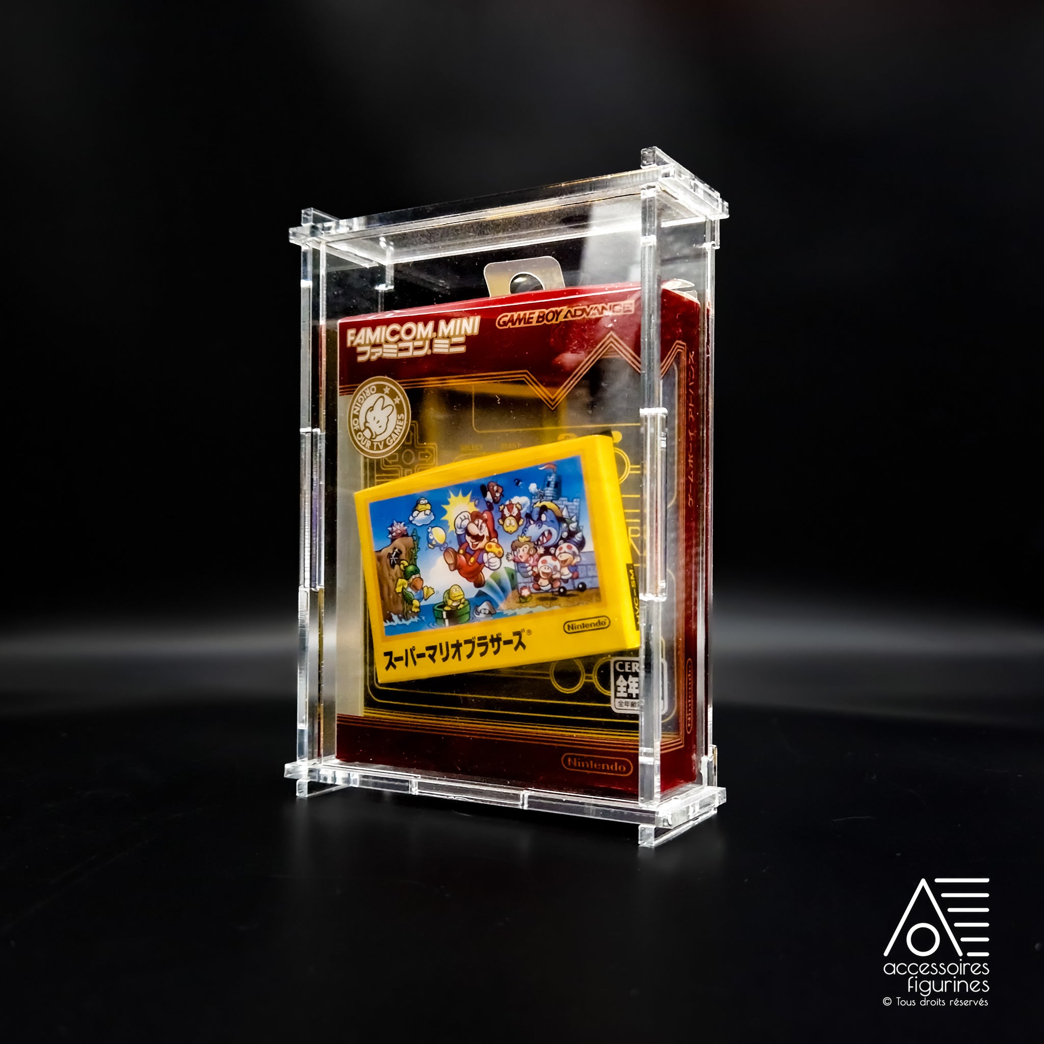 Boîte de protection pour jeux Famicom Mini