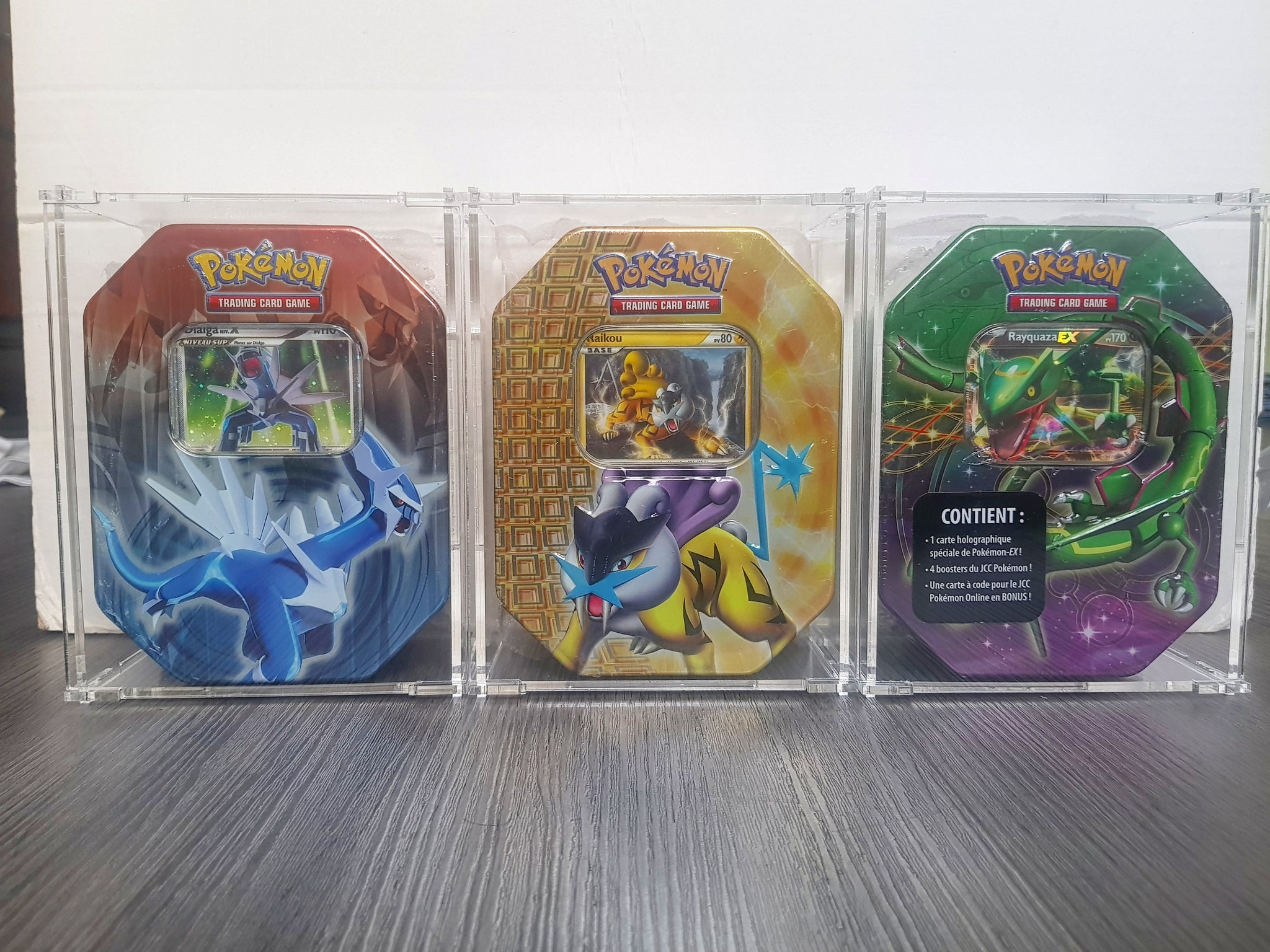 Protection acrylique premium pour Pokebox Tin-Box Pokémon | Poke Gamma
