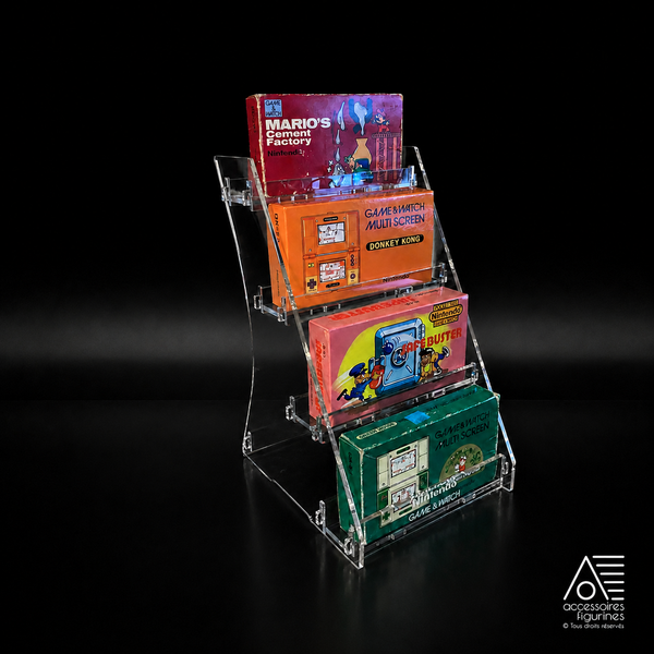 Présentoir jeux Game & Watch