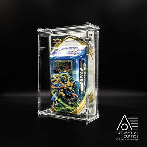 Treasurewise - Boîte de protection Plexiglass pour UPC Coffret Ultra  Premium Pokémon Dracaufeu