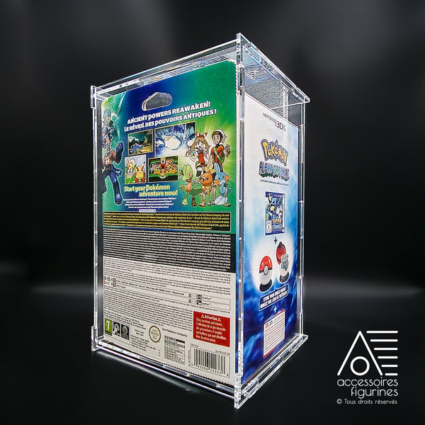 Boîte de protection pour Collector 3DS Saphir Alpha + Pokéball