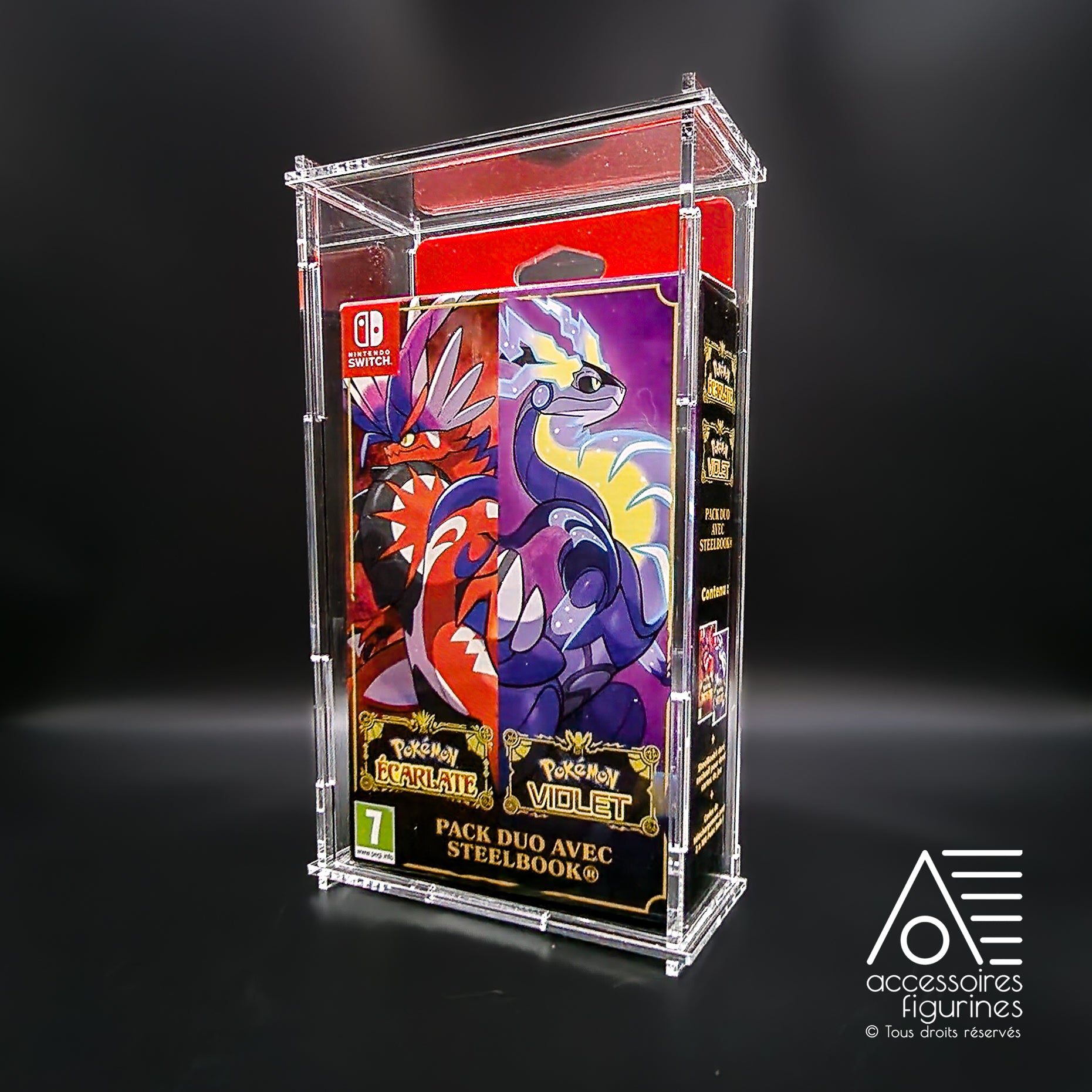 Pack Duo Pokémon Ecarlate et Violet avec SteelBook Nintendo Switch - Jeux  vidéo - Achat & prix