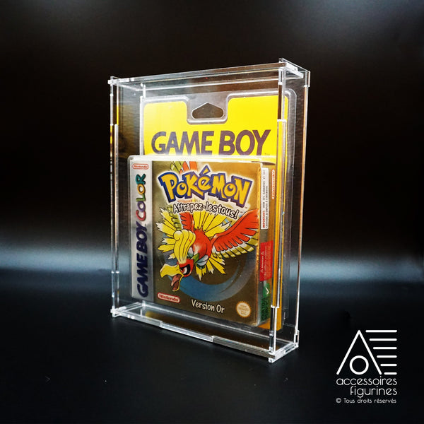 Boîte de protection jeux Game Boy Color sous blister