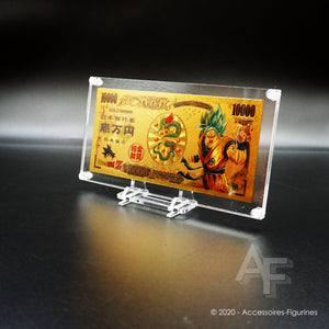 CHGCRAFT Lot De 3 Cadres Transparents Acrylique Pour Billets De Banque - 185x41x96 Mm