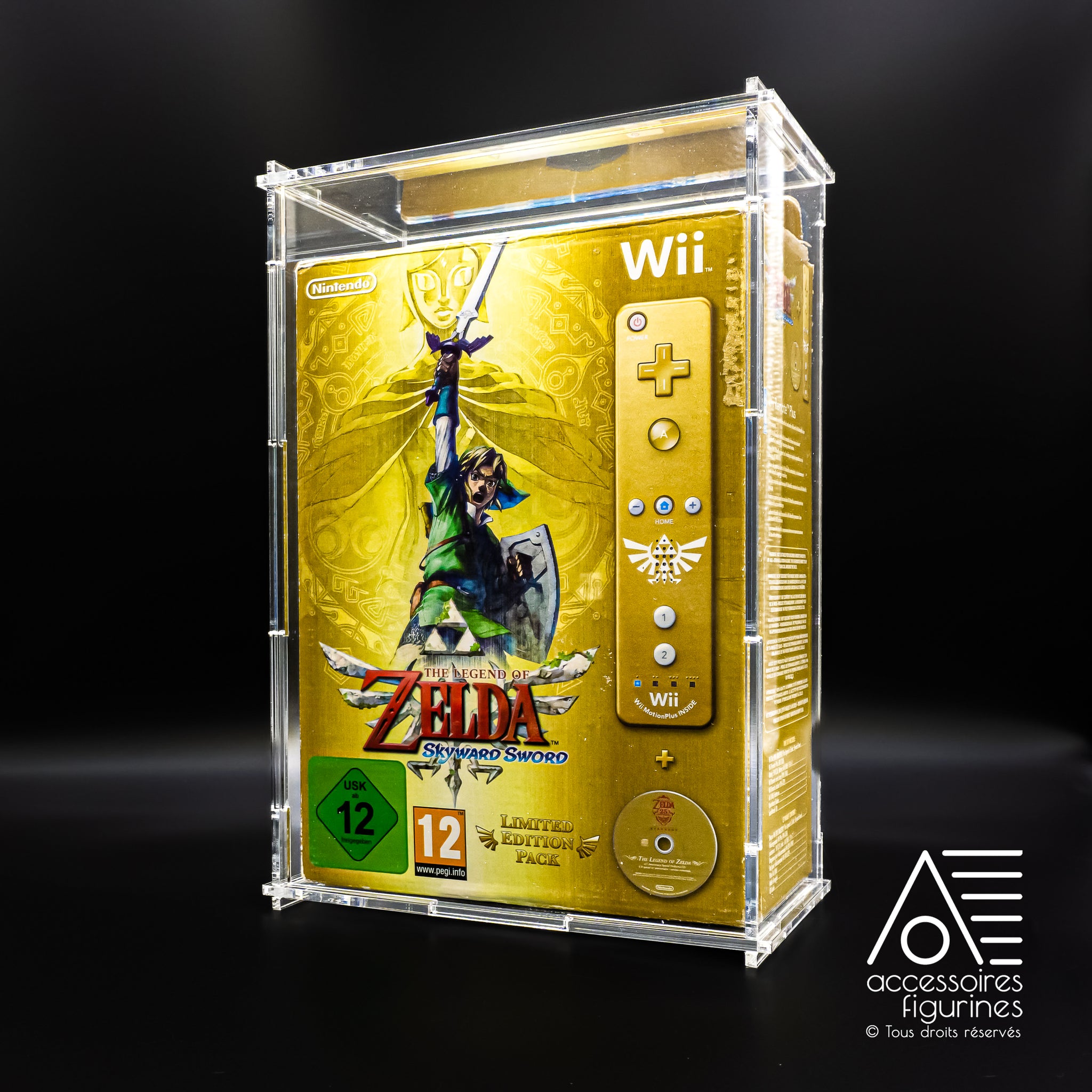 Boîte de protection pour manette Wii Zelda – Accessoires-Figurines
